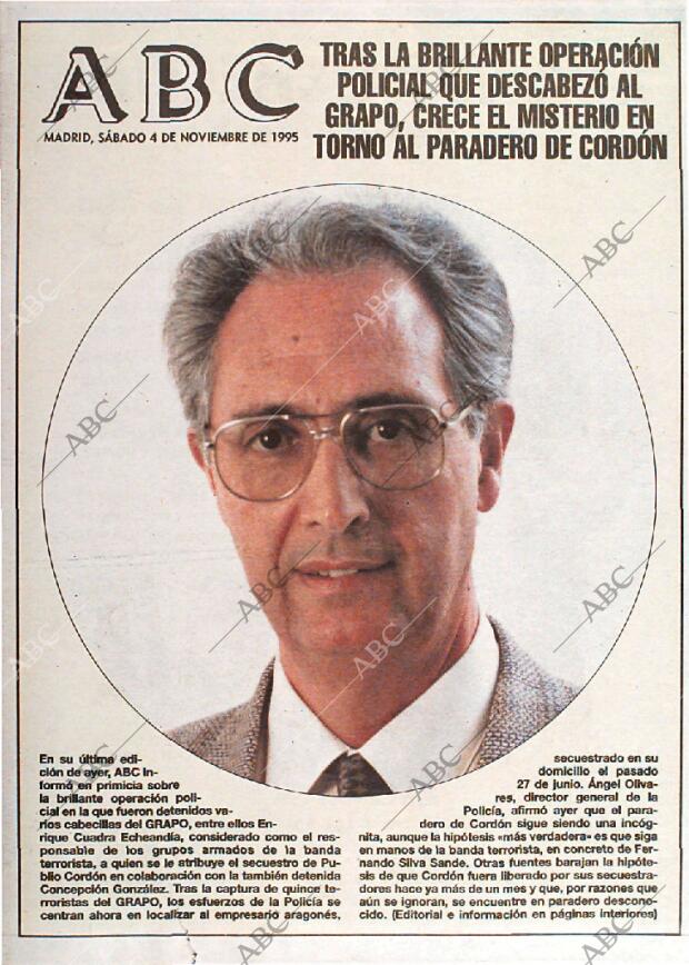 ABC MADRID 04-11-1995 página 1