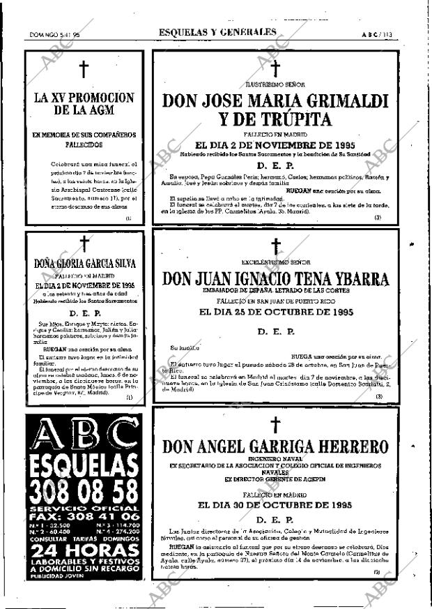 ABC MADRID 05-11-1995 página 113