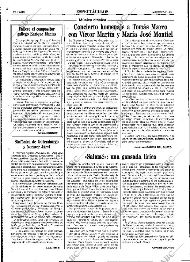ABC MADRID 07-11-1995 página 92