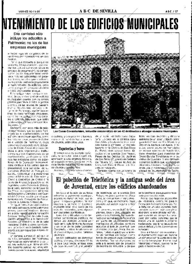 ABC SEVILLA 10-11-1995 página 57