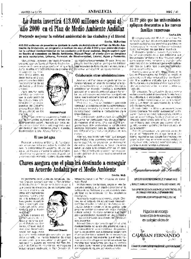 ABC SEVILLA 14-11-1995 página 41