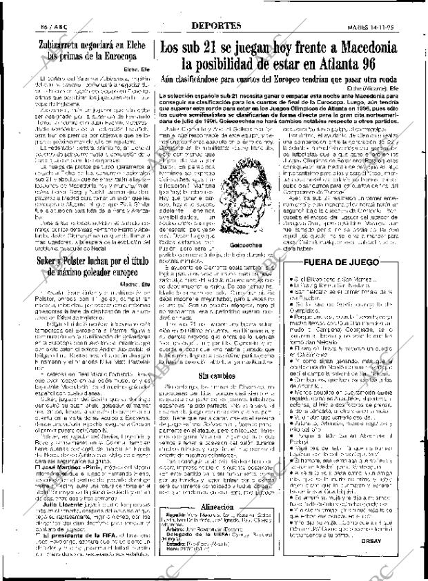 ABC SEVILLA 14-11-1995 página 86