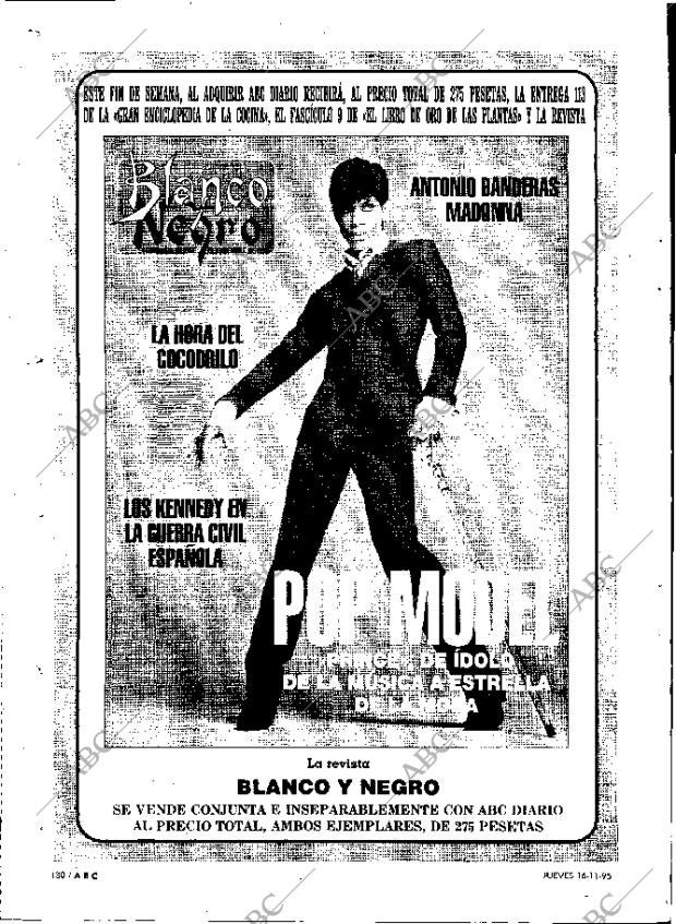 ABC MADRID 16-11-1995 página 130