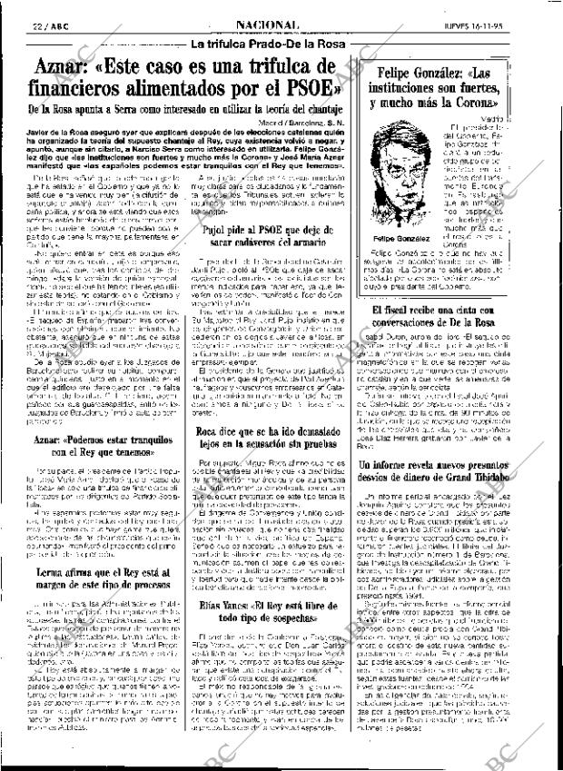 ABC SEVILLA 16-11-1995 página 22