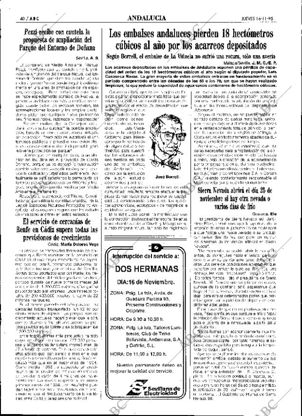 ABC SEVILLA 16-11-1995 página 40