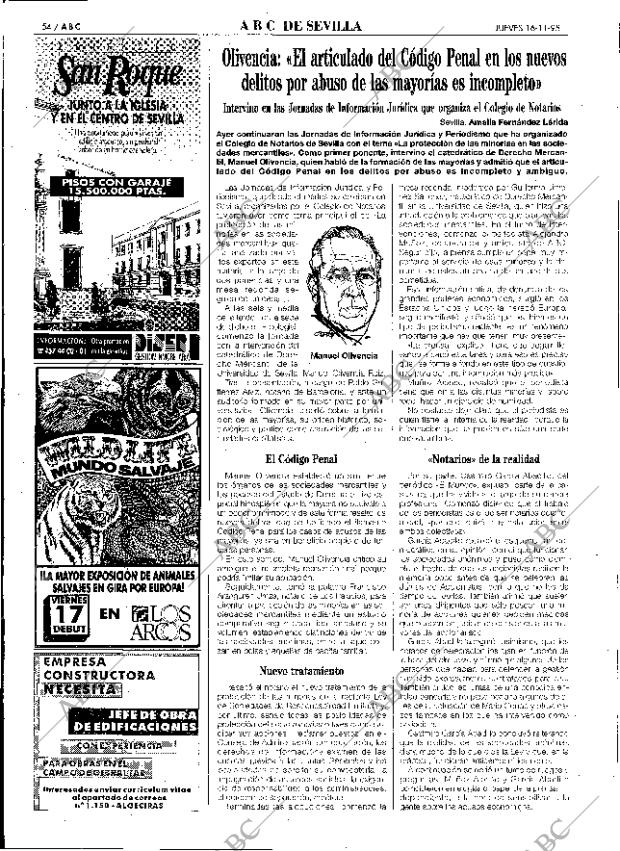 ABC SEVILLA 16-11-1995 página 54