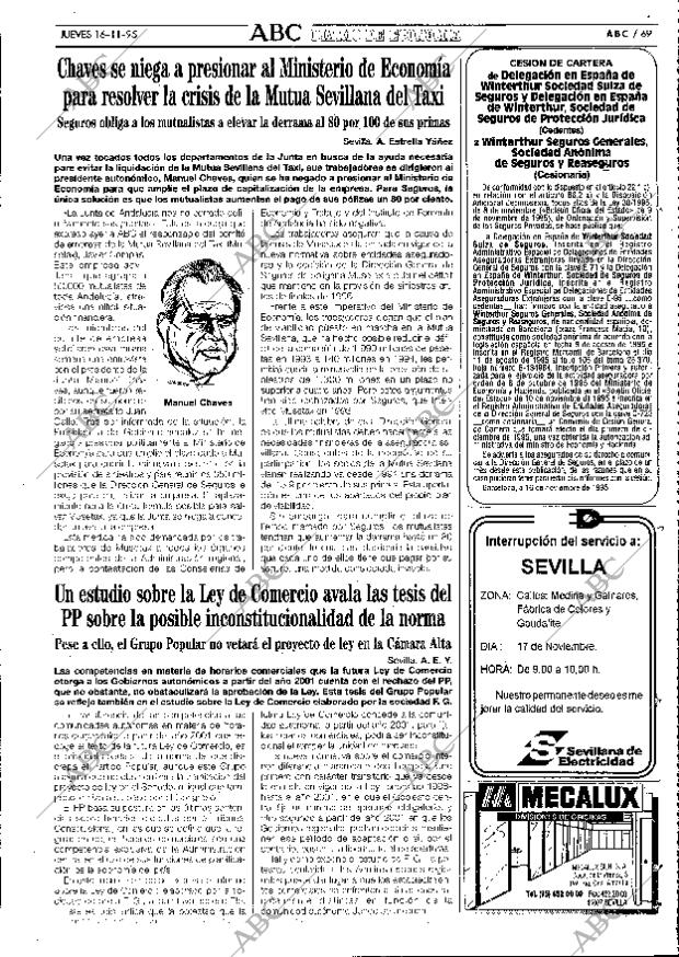ABC SEVILLA 16-11-1995 página 69