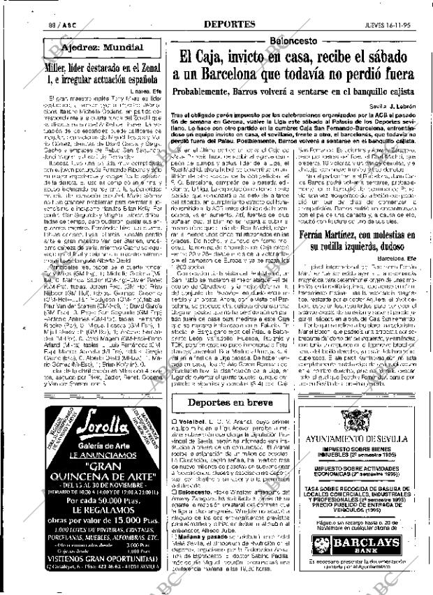 ABC SEVILLA 16-11-1995 página 88