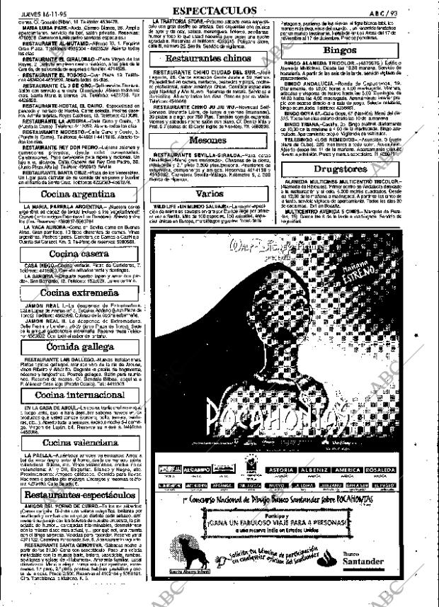 ABC SEVILLA 16-11-1995 página 93