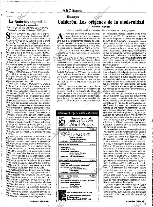CULTURAL MADRID 17-11-1995 página 19