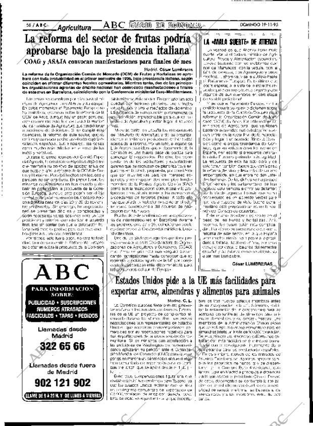 ABC MADRID 19-11-1995 página 58