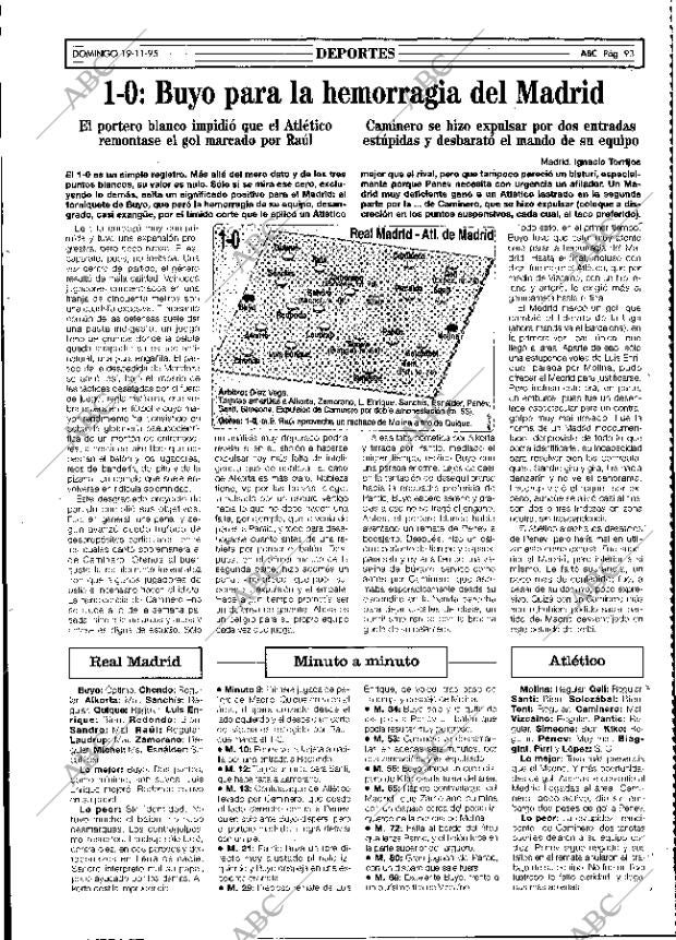 ABC MADRID 19-11-1995 página 93