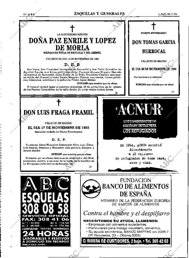 ABC MADRID 20-11-1995 página 116