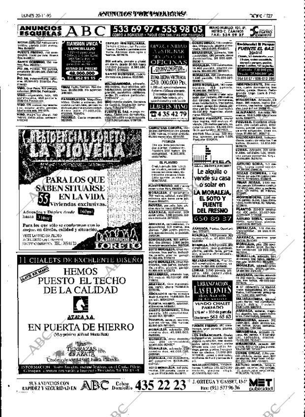 ABC MADRID 20-11-1995 página 127