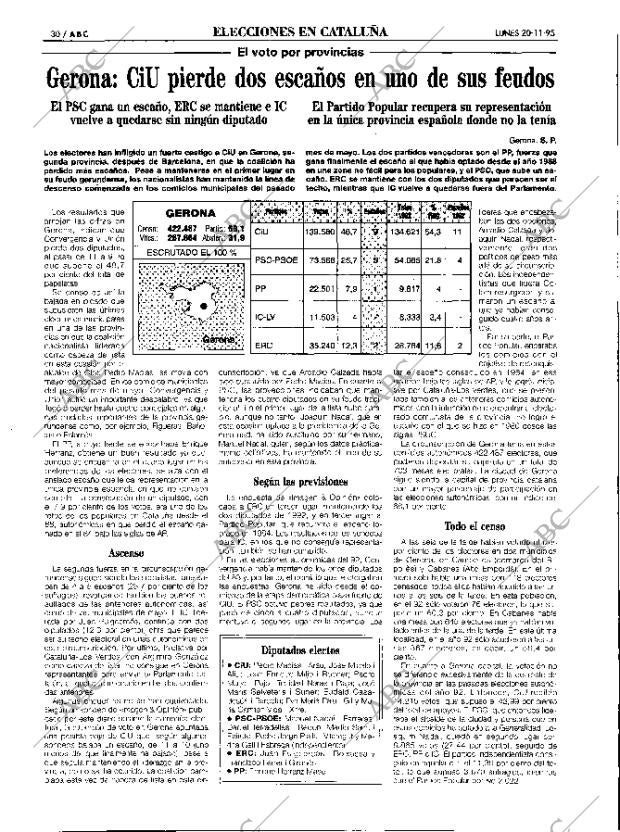 ABC MADRID 20-11-1995 página 30