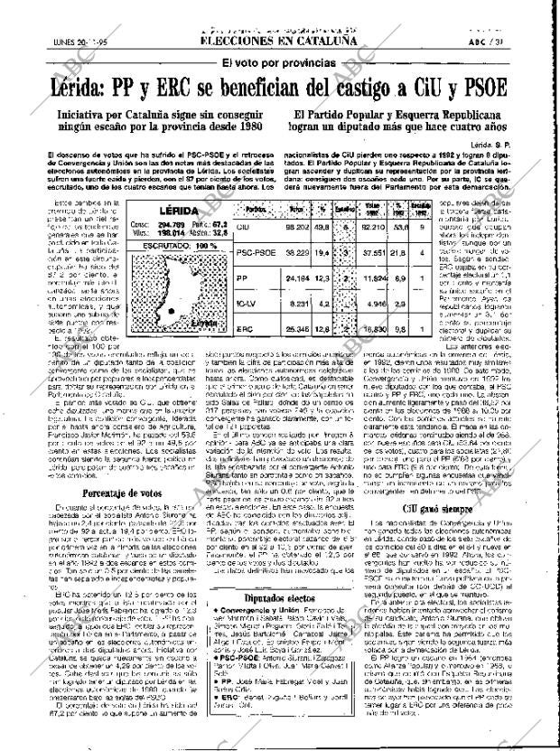 ABC MADRID 20-11-1995 página 31