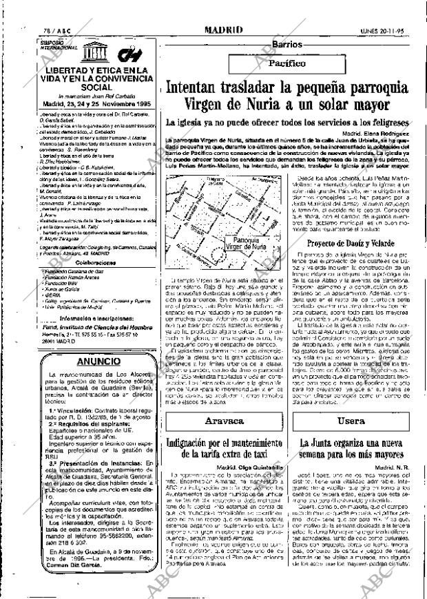 ABC MADRID 20-11-1995 página 78