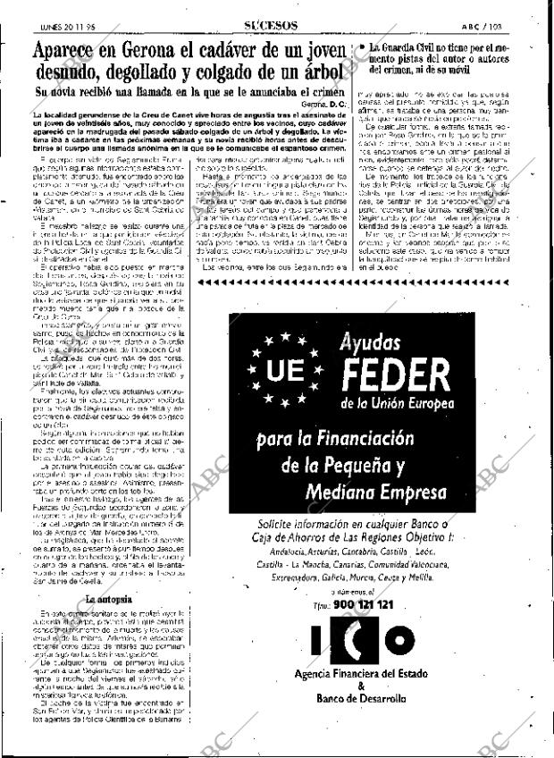 ABC SEVILLA 20-11-1995 página 103