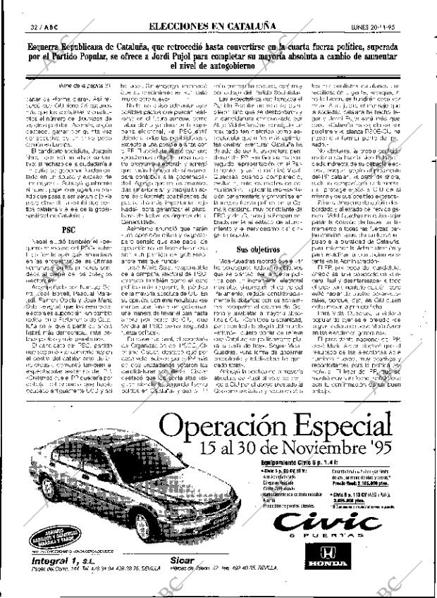 ABC SEVILLA 20-11-1995 página 32