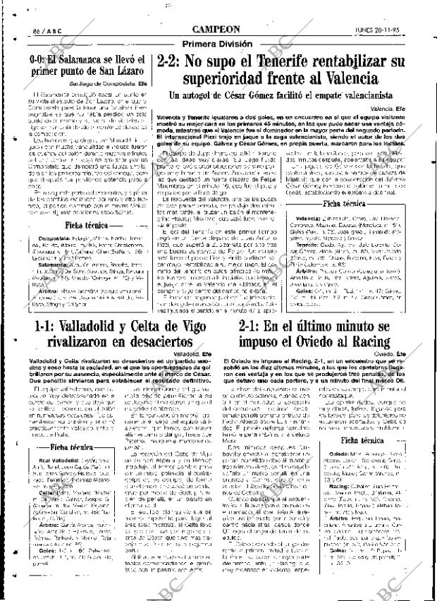 ABC SEVILLA 20-11-1995 página 86