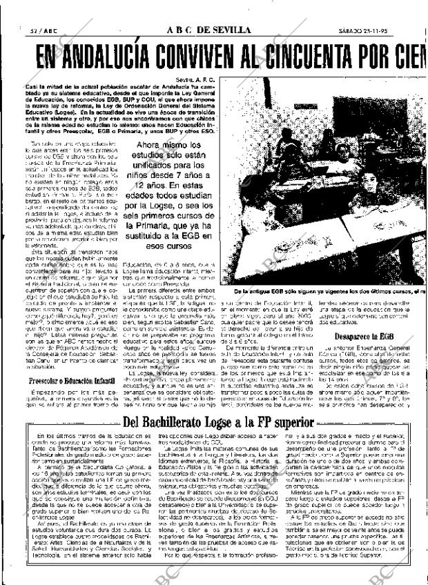 ABC SEVILLA 25-11-1995 página 52