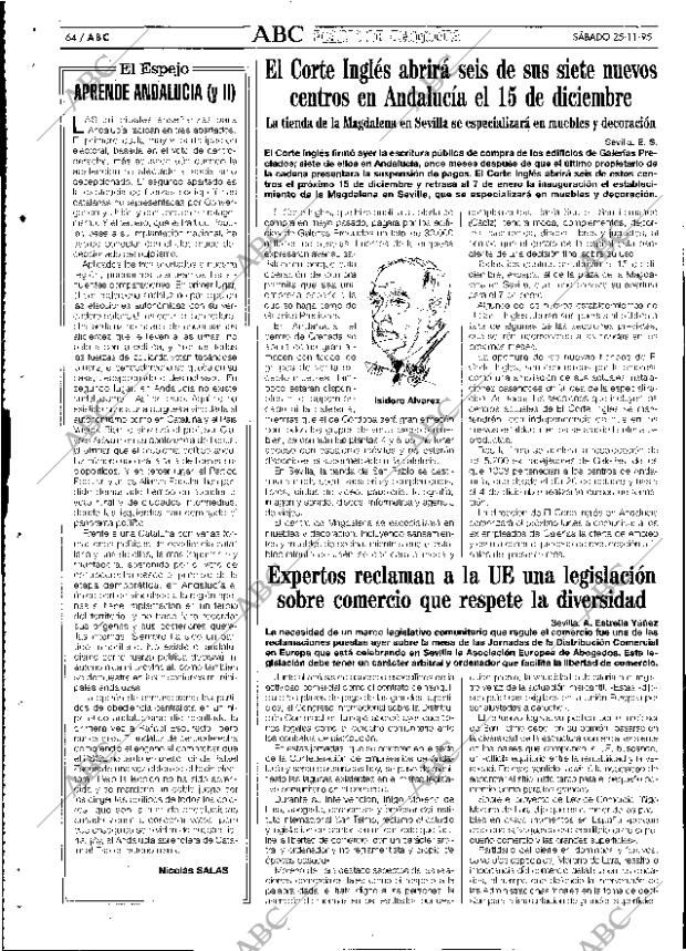 ABC SEVILLA 25-11-1995 página 64