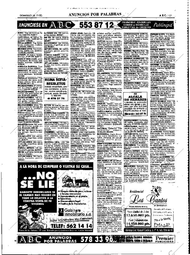 ABC MADRID 26-11-1995 página 121