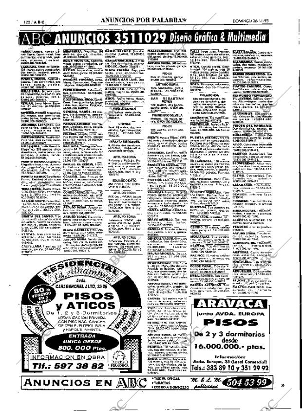 ABC MADRID 26-11-1995 página 122