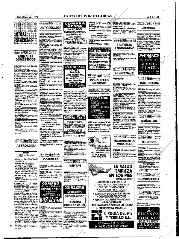 ABC MADRID 26-11-1995 página 131