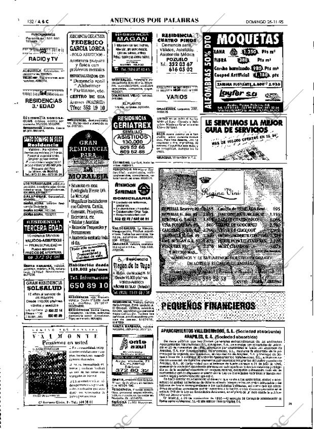 ABC MADRID 26-11-1995 página 132