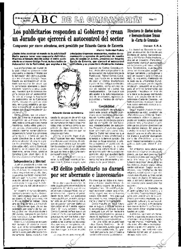 ABC MADRID 29-11-1995 página 67