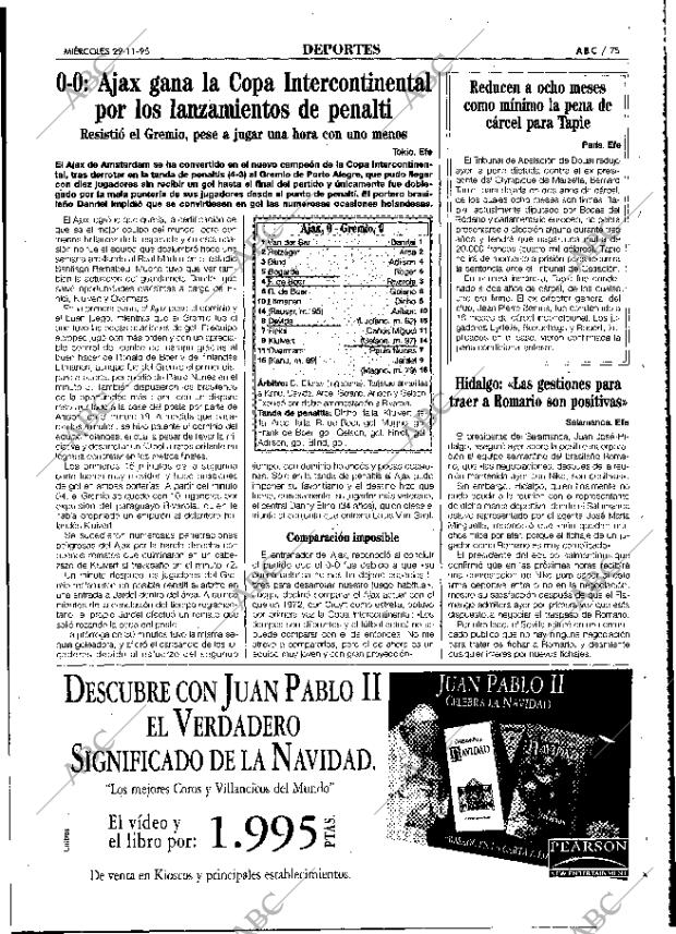 ABC MADRID 29-11-1995 página 75