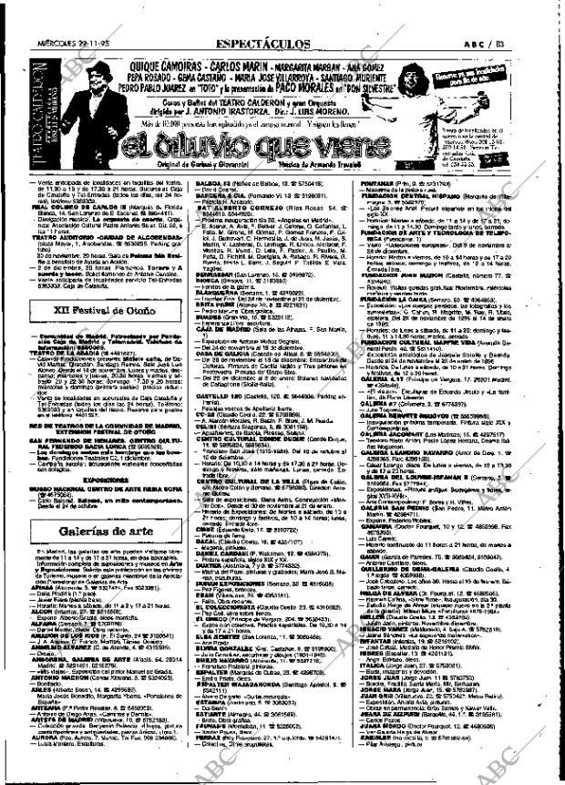 ABC MADRID 29-11-1995 página 83