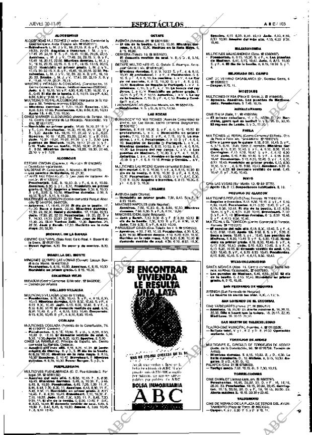 ABC MADRID 30-11-1995 página 103