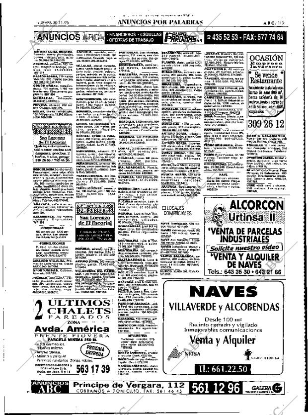 ABC MADRID 30-11-1995 página 119
