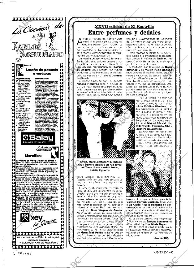 ABC MADRID 30-11-1995 página 138