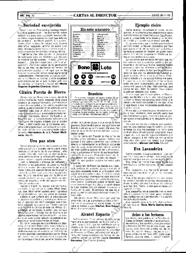ABC MADRID 30-11-1995 página 14