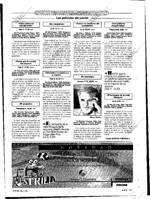 ABC MADRID 30-11-1995 página 141