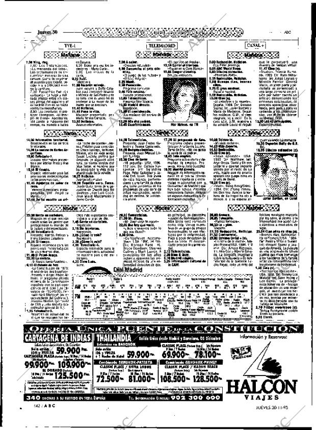 ABC MADRID 30-11-1995 página 142