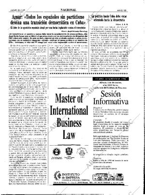ABC MADRID 30-11-1995 página 23