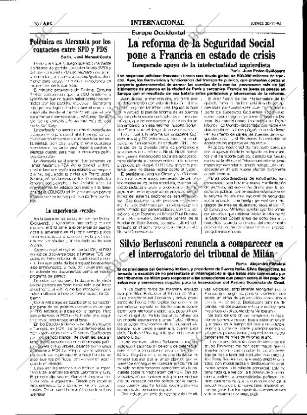 ABC MADRID 30-11-1995 página 30