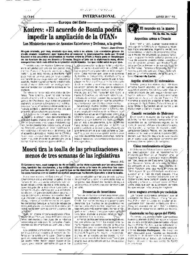 ABC MADRID 30-11-1995 página 32