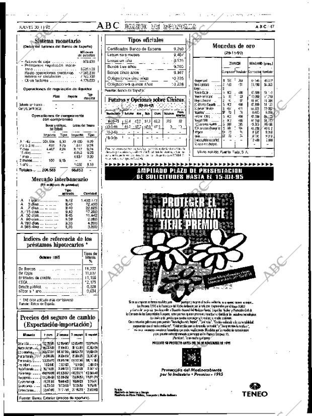 ABC MADRID 30-11-1995 página 47