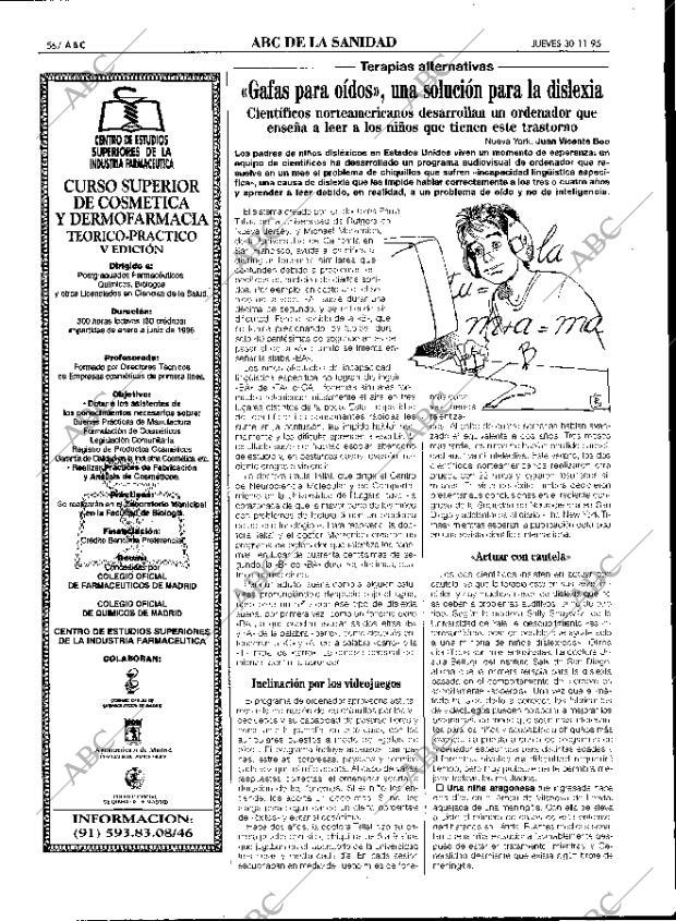ABC MADRID 30-11-1995 página 56