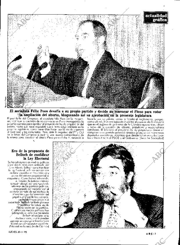 ABC MADRID 30-11-1995 página 7