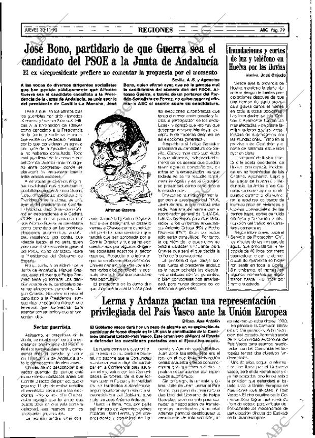 ABC MADRID 30-11-1995 página 79