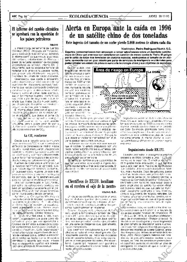 ABC MADRID 30-11-1995 página 86