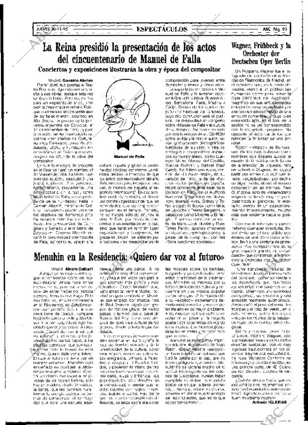 ABC MADRID 30-11-1995 página 93