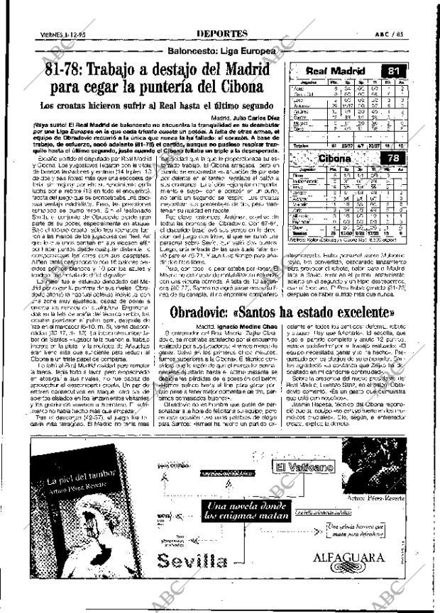 ABC MADRID 01-12-1995 página 85