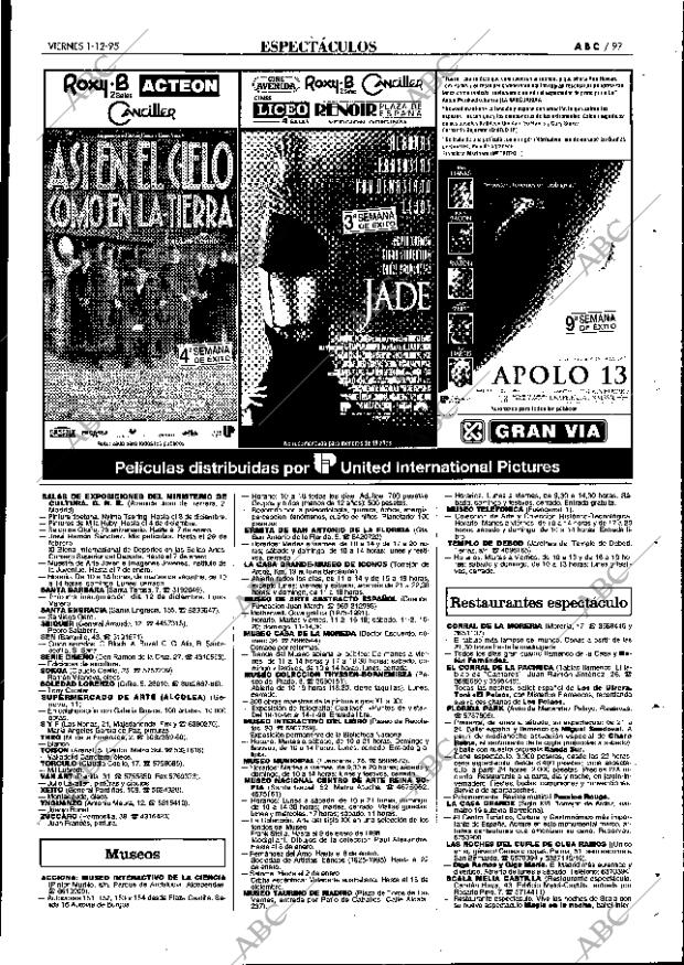 ABC MADRID 01-12-1995 página 97